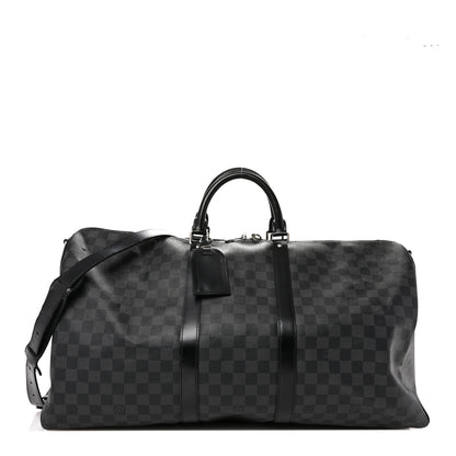 Louis Vuitton Damier Graphite Keepall Bandouliere 55 1 of 13
