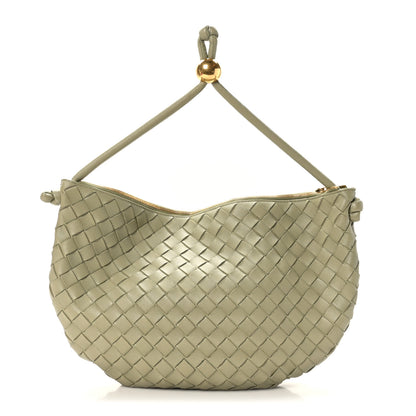 Bottega Veneta Nappa Intrecciato Medium Turn Pouch Travertine 1 of 8