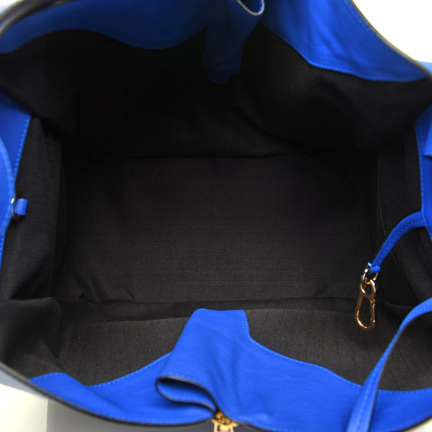 Calfskin Large Hammock Shoulder Bag Electric Blue