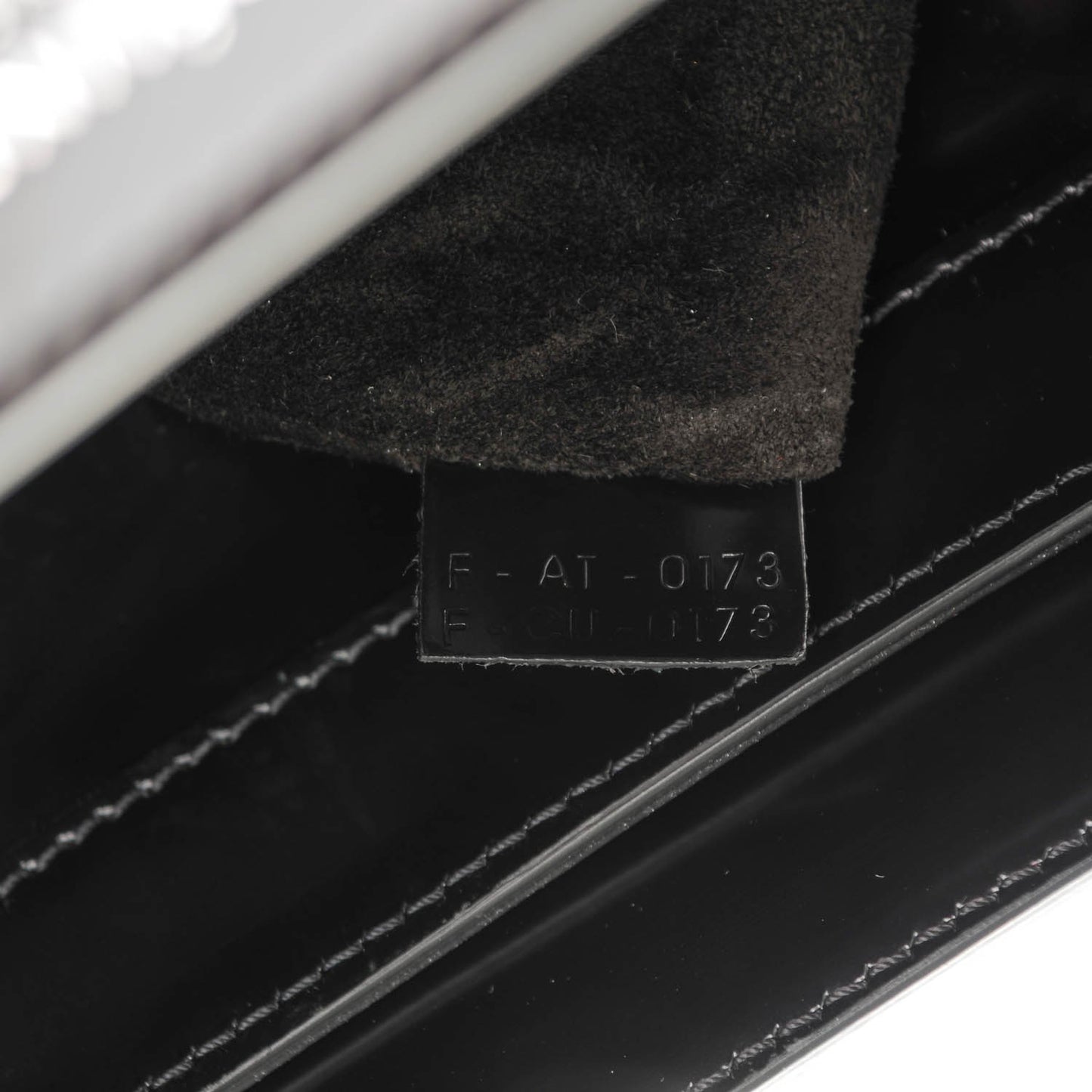 Spazzolato Calfskin Mini Luggage Black