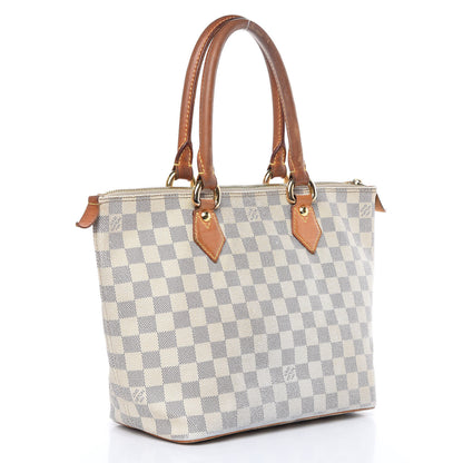 Louis Vuitton Damier Azur Saleya PM 3 of 22