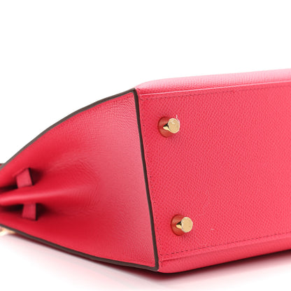 Hermes Epsom Kelly Sellier 25 Rose Extreme 6 of 11