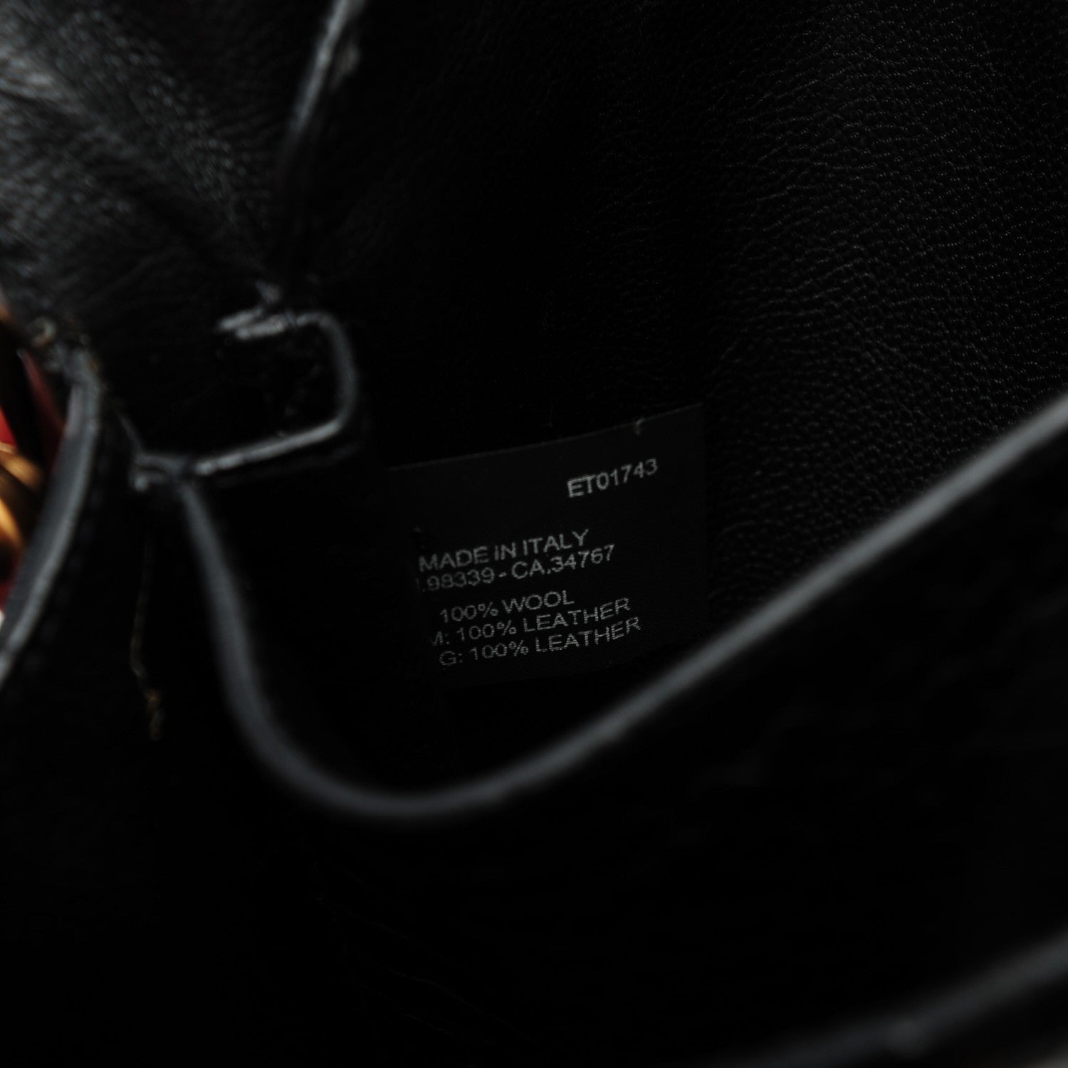 Prada Tweed Sound Shoulder Bag Black 8 of 9