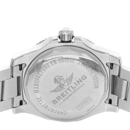 Breitling Stainless Steel 44mm SuperOcean Automatic Watch Blue Y17393 4 of 5