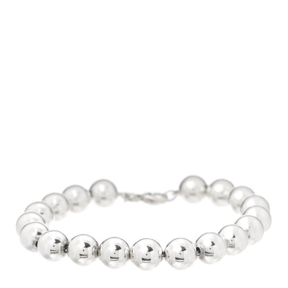 Tiffany Sterling Silver 10mm HardWear Ball Bracelet 1 of 6