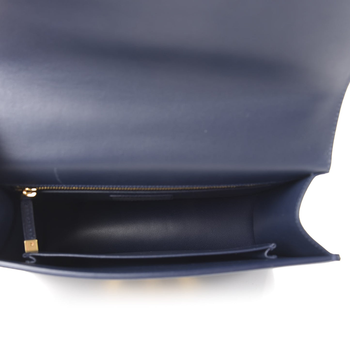 Smooth Calfskin 30 Montaigne Flap Bag Navy