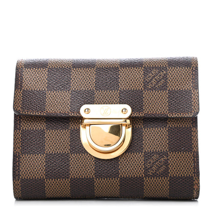 Louis Vuitton Damier Ebene Koala Compact Wallet 1 of 7