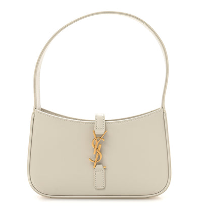 Saint Laurent Smooth Calfskin Le 5 A 7 Mini Hobo Blanc Vintage 1 of 11