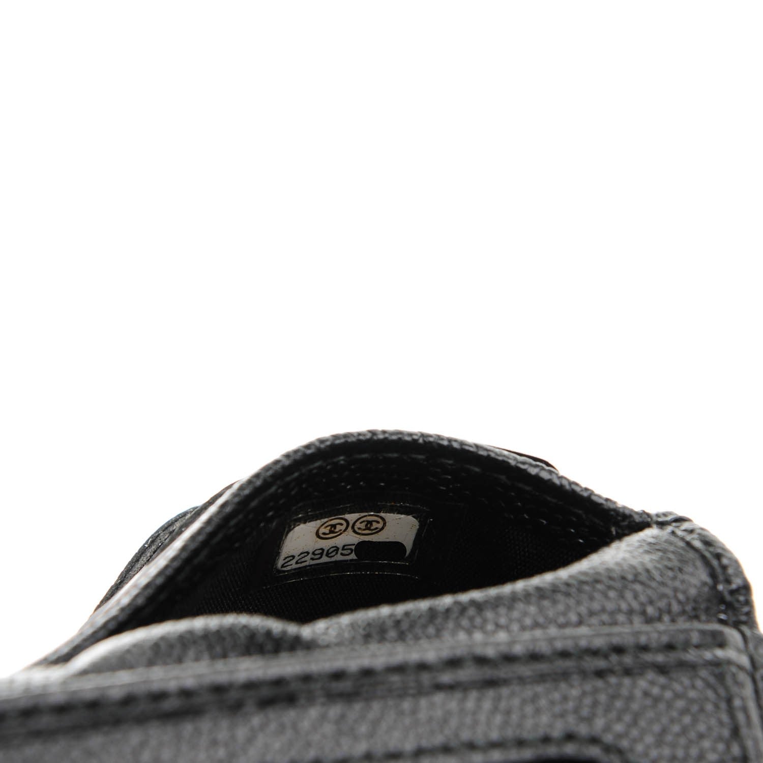 Chanel Caviar Card Holder Wallet Black 8 of 8