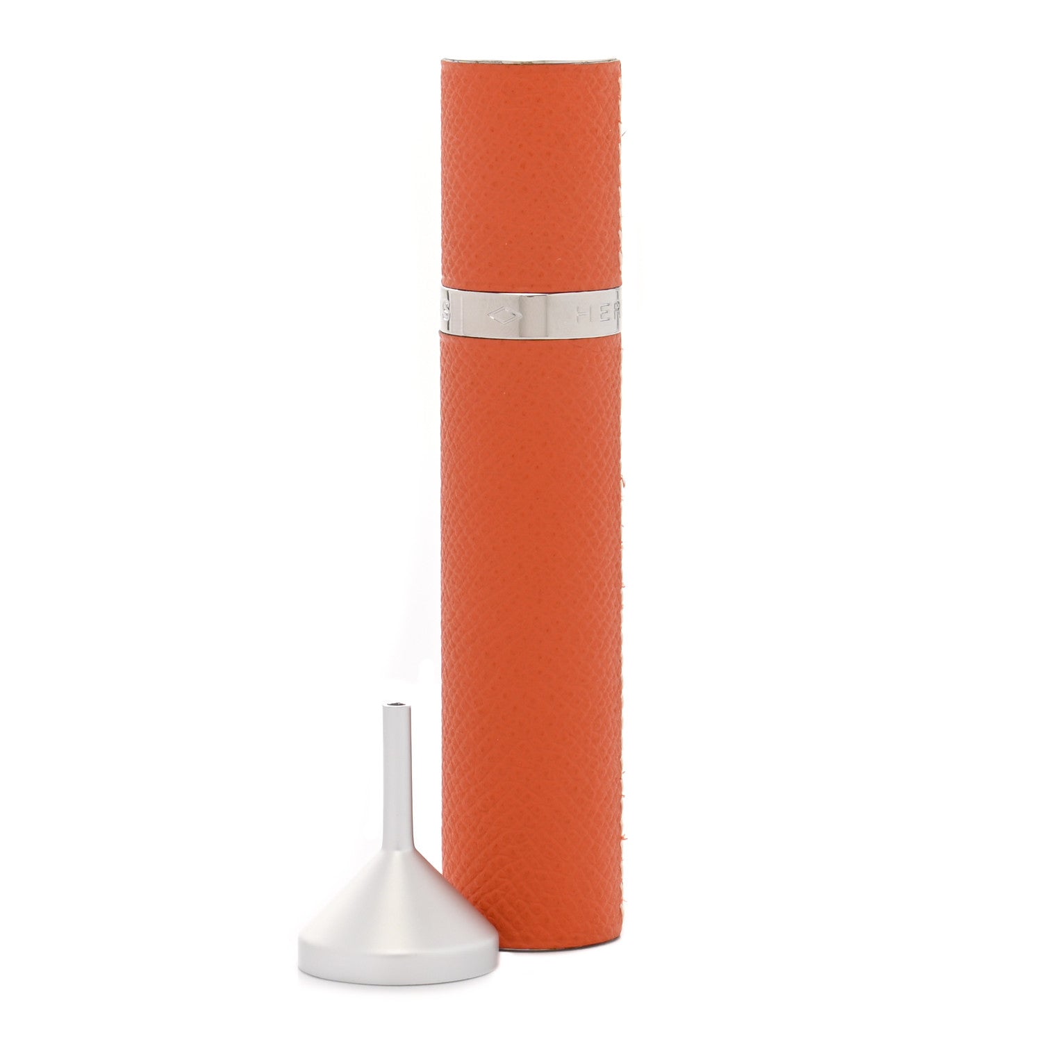 Hermes Epsom Atomizer Refillable Bottle and Case Orange 1 of 6
