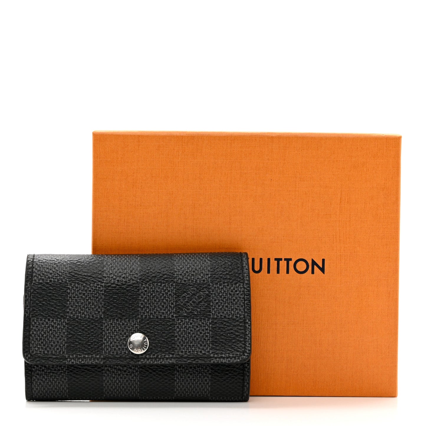 Damier Graphite Multicles 6 Key Holder