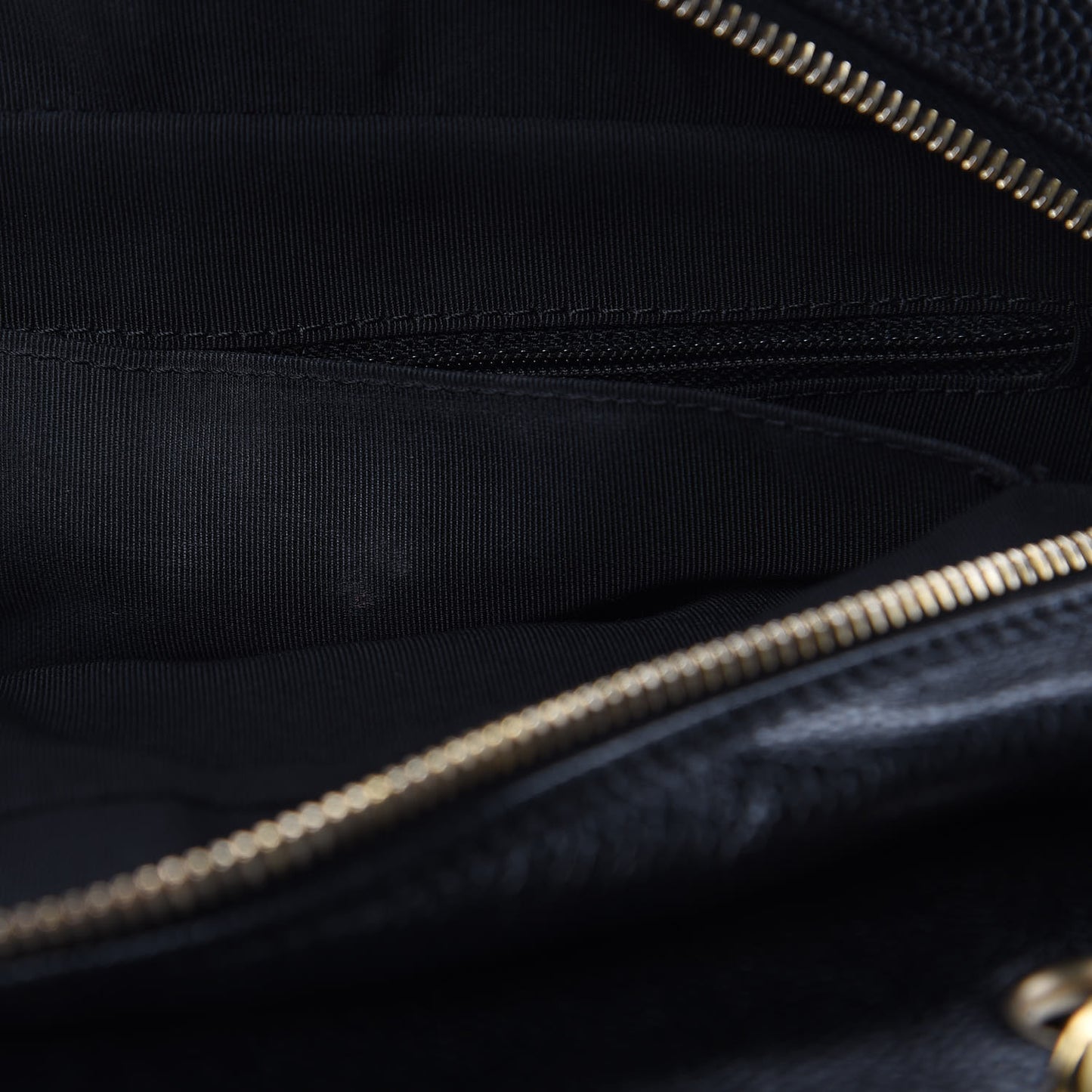 Caviar Quilted Petit Timeless Tote PTT Black