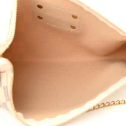 Louis Vuitton Damier Azur Eva Clutch 4 of 9