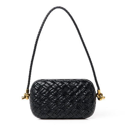 Bottega Veneta Foulard Intrecciato Intrecciato Knot On Strap Black 1 of 9