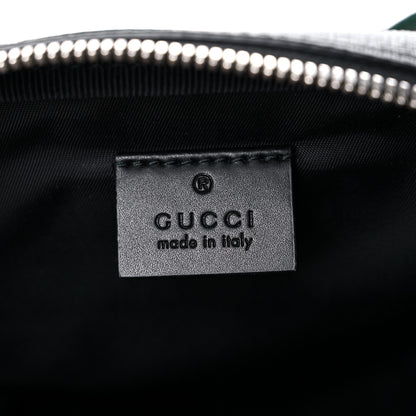 Gucci GG Supreme Monogram Web Belt Bag Black 7 of 22