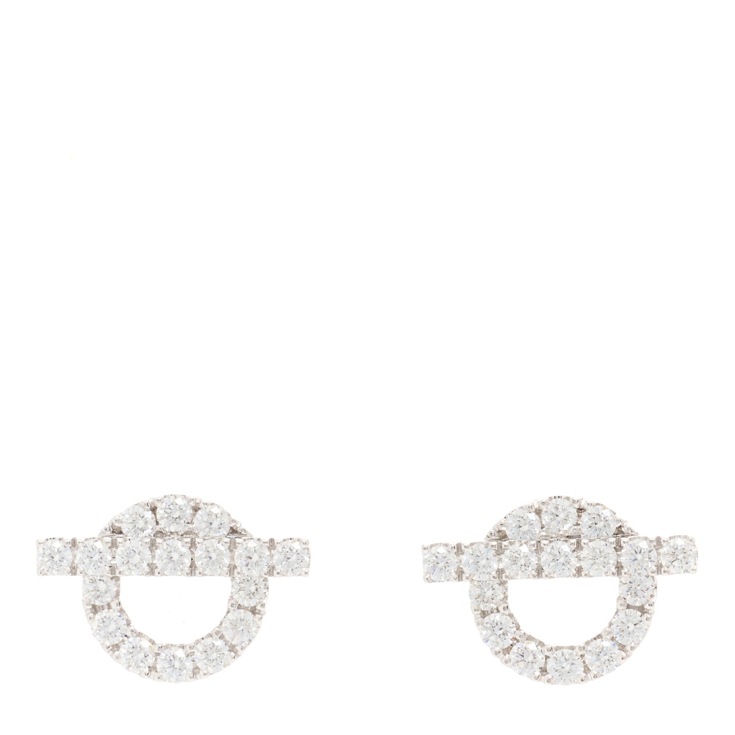 18K White Gold Diamond Finesse Earrings