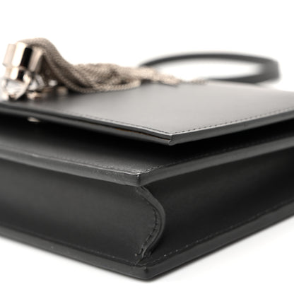 Saint Laurent Smooth Calfskin Classic Monogram Kate Tassel Chain Wallet Asphalt 9 of 11