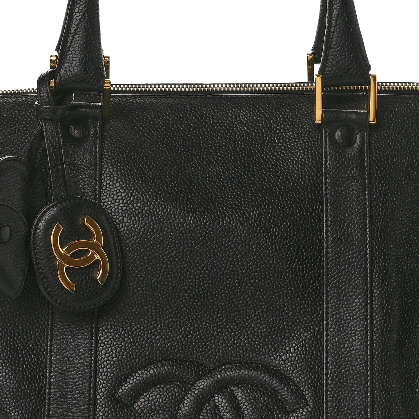 Caviar Timeless CC Duffel Bag Black