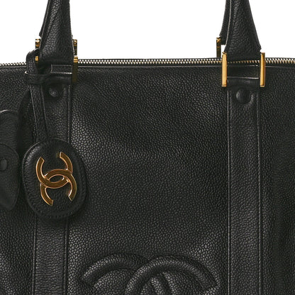 Chanel Caviar Timeless CC Duffel Bag Black 9 of 12