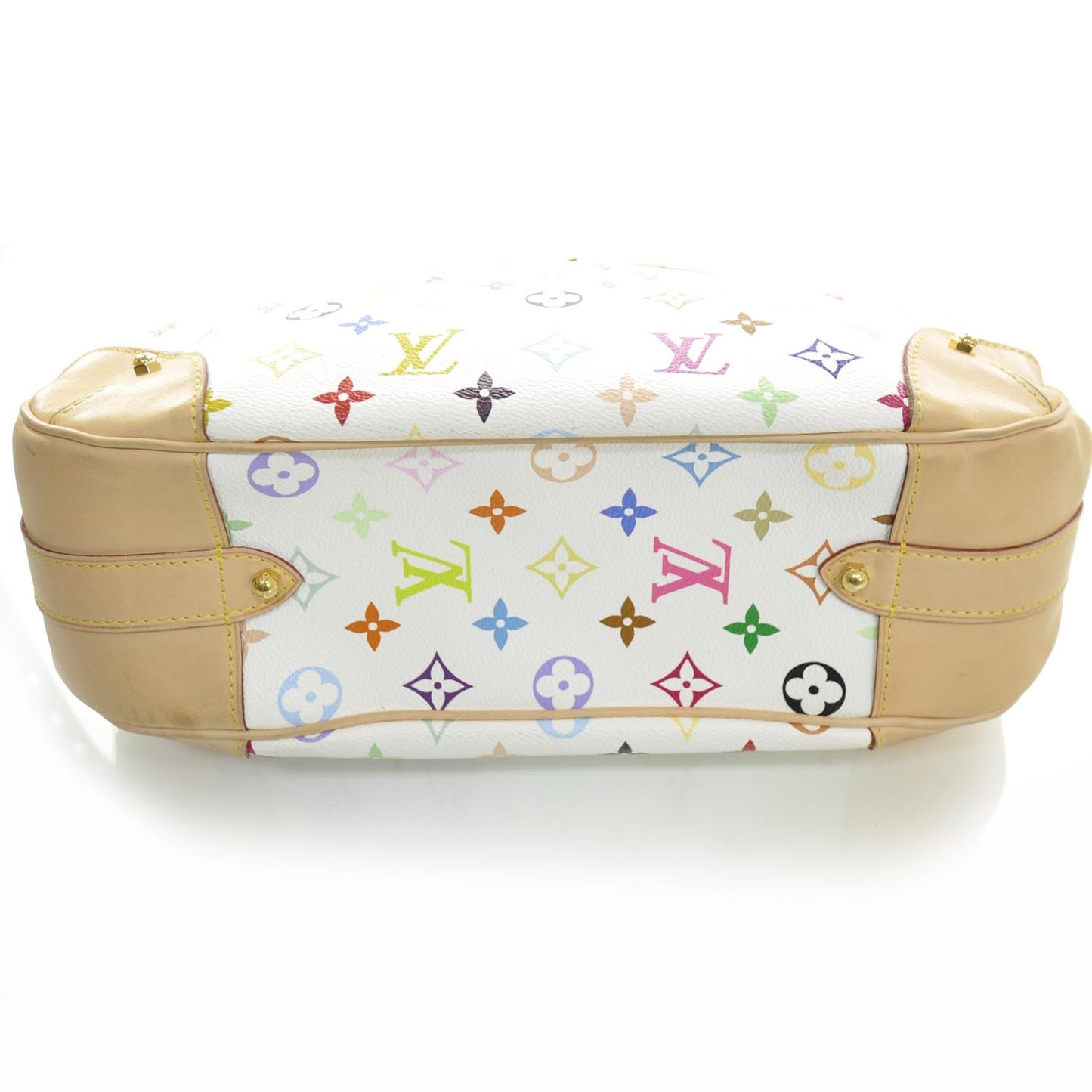 Monogram Multicolor Greta White