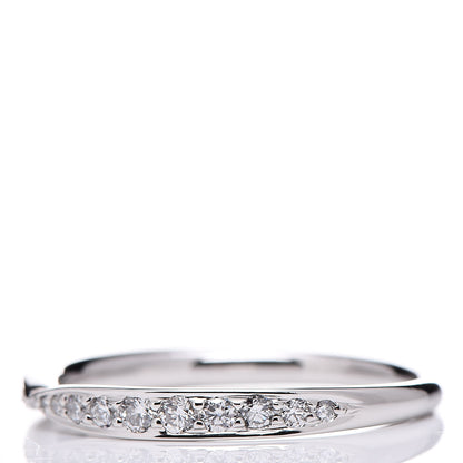 Tiffany Platinum Diamond Harmony Bead-set Band Ring 50 5.5 3 of 6