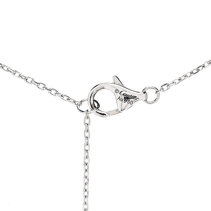 Cartier 18K White Gold Diamond .57ct Solitaire 1895 Pendant Necklace 4 of 6