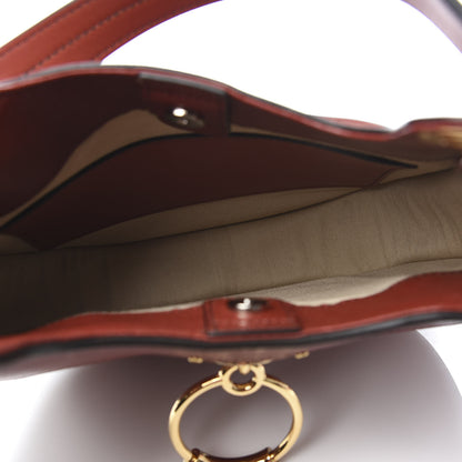 Chloe Calfskin Medium Tess Hobo Sienna Red 5 of 9