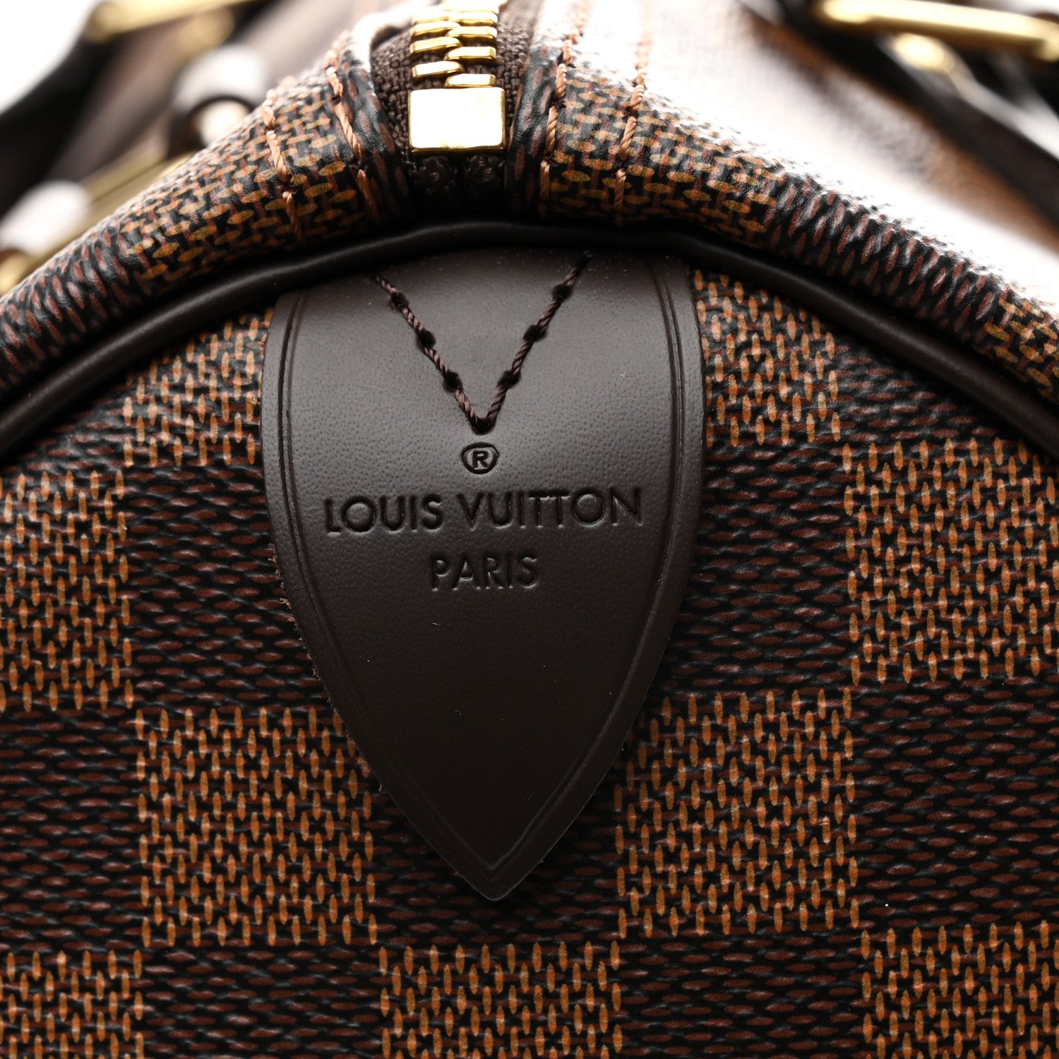 Louis Vuitton Damier Ebene Speedy 30 6 of 10