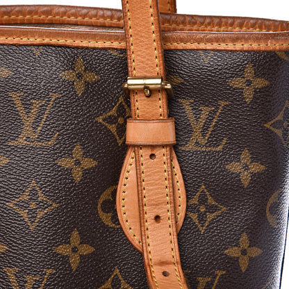Louis Vuitton Monogram Petit Bucket 23 12 of 17