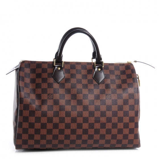 Louis Vuitton Damier Ebene Speedy 35 1 of 7
