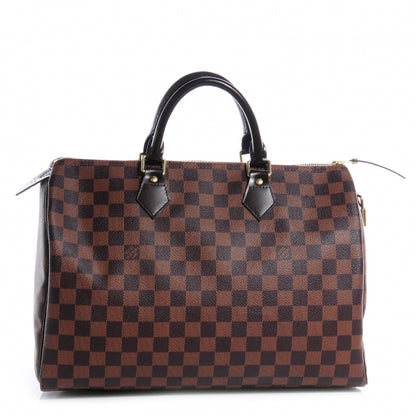 Louis Vuitton Damier Ebene Speedy 35 1 of 7