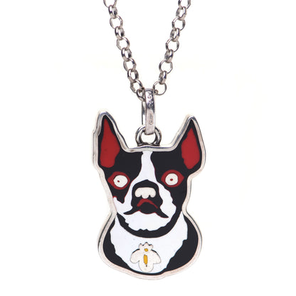 Gucci Sterling Silver Orso Pendant Necklace 4 of 7