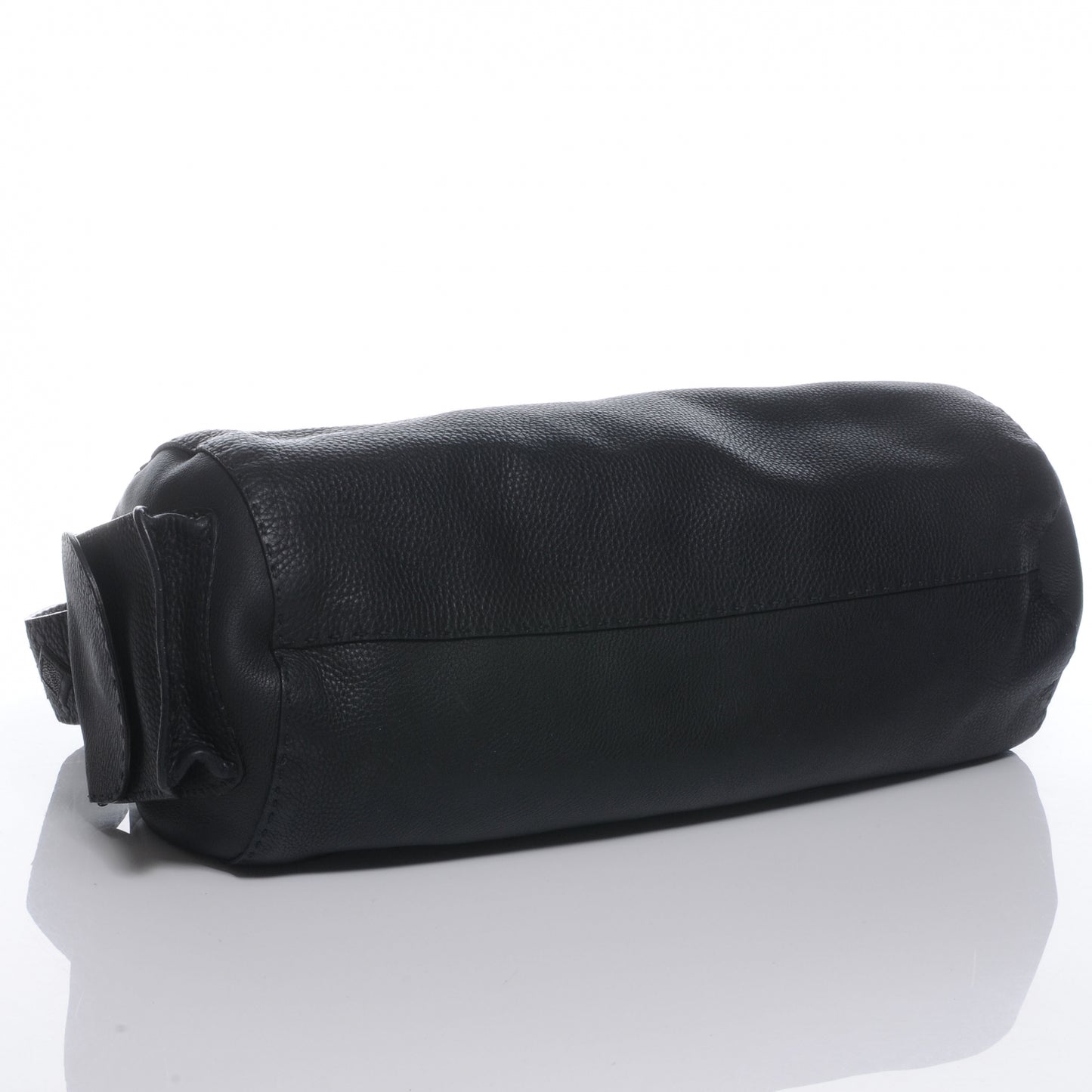 Calfskin Romano Selleria Sling Bag Black