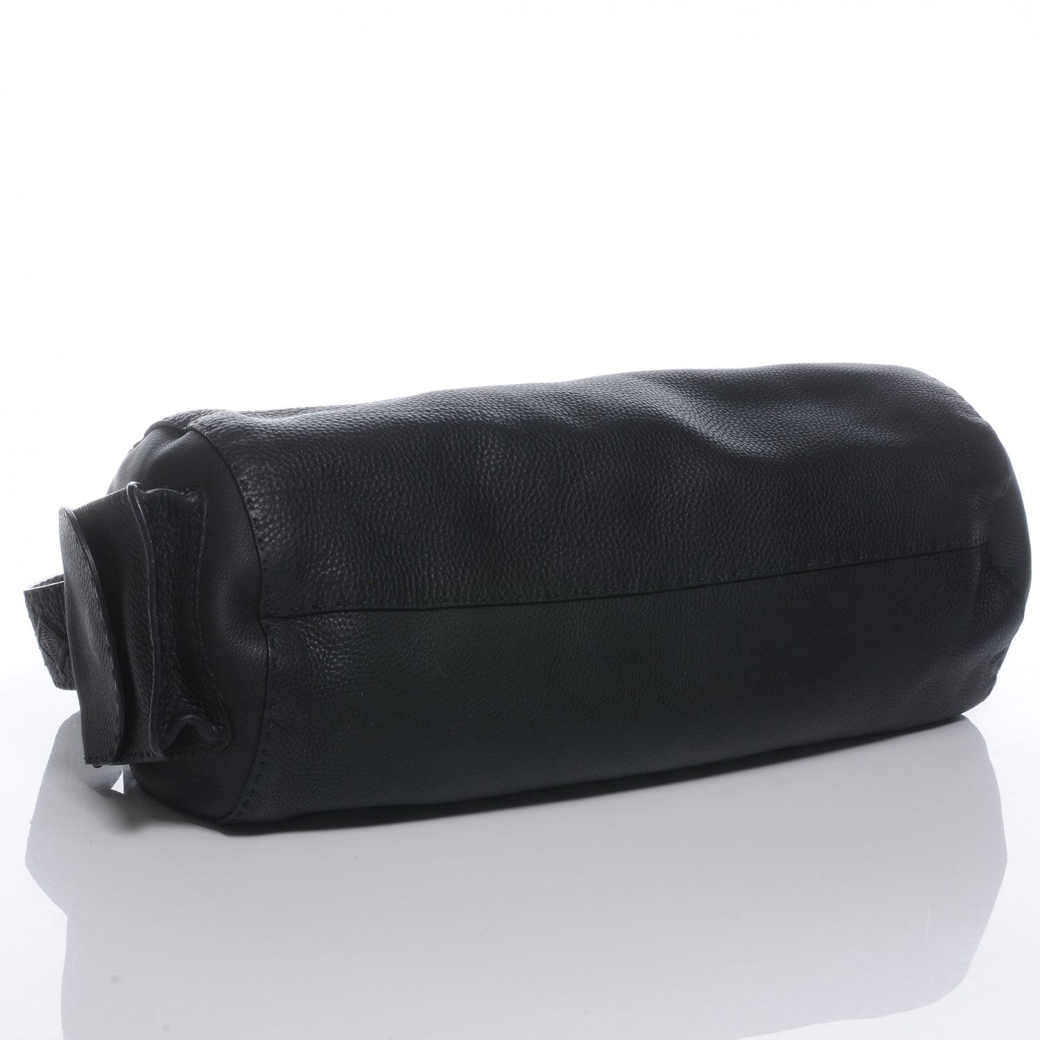 Fendi Calfskin Romano Selleria Sling Bag Black 4 of 6