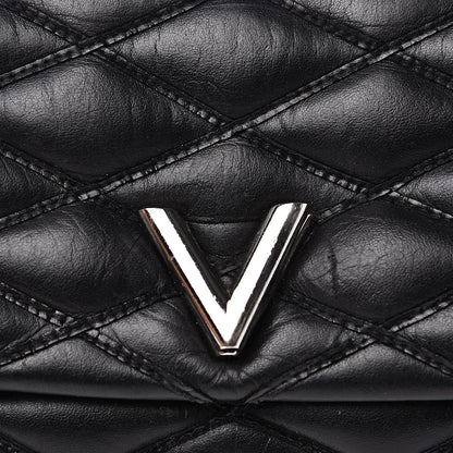Louis Vuitton Lambskin Malletage GO-14 PM Black 9 of 17