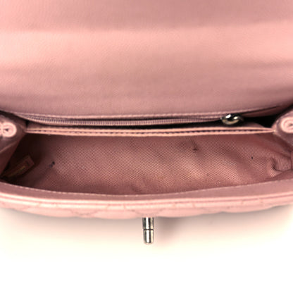 Chanel Caviar Quilted Mini Coco Handle Flap Light Pink 5 of 12