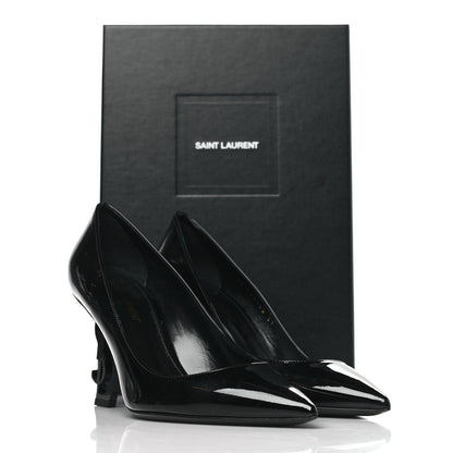 Saint Laurent Patent Opyum 85 Pumps 37 Black 10 of 10