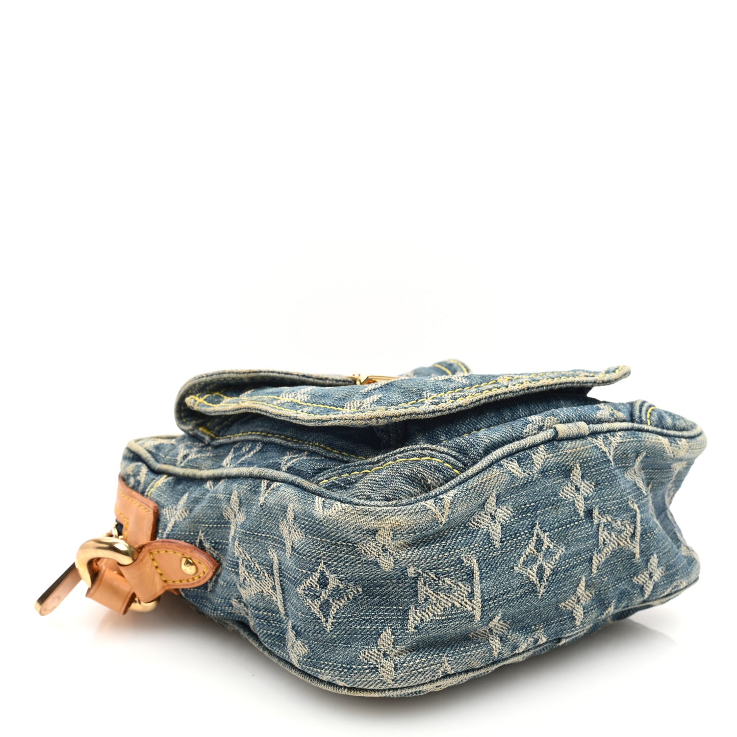 Denim Camera Bag Blue