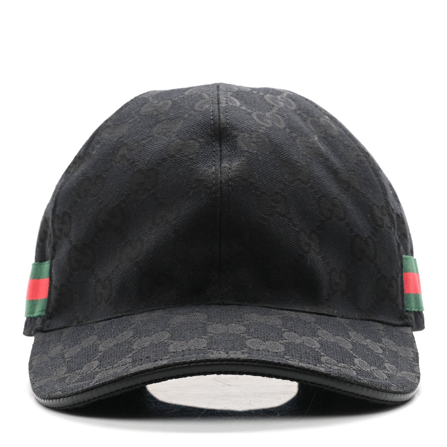 Gucci Monogram Web Baseball Hat XL Black 3 of 11
