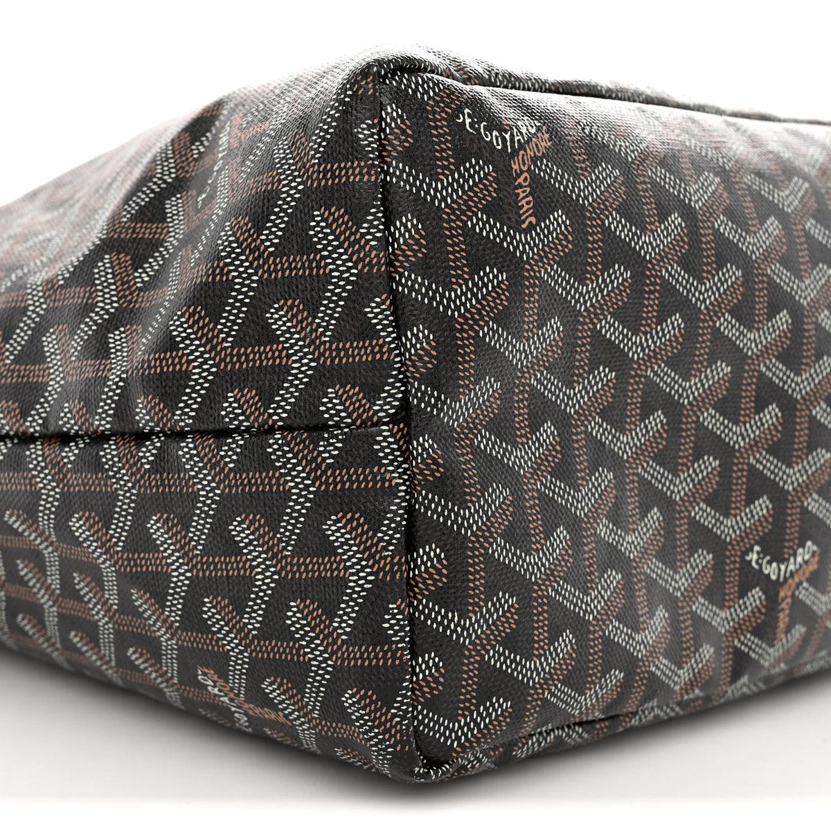 Goyard Goyardine Saint Louis PM Black Gold 10 of 12
