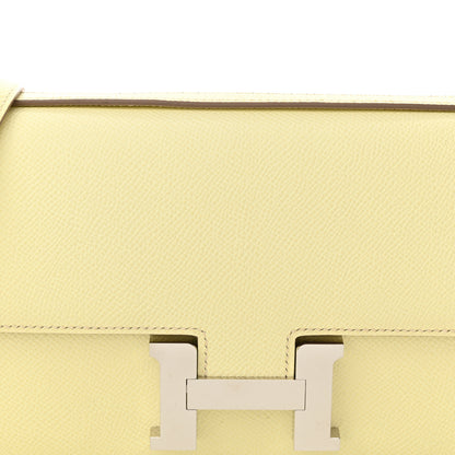 Hermes Epsom Constance 1-Elan Jaune Milton 9 of 11