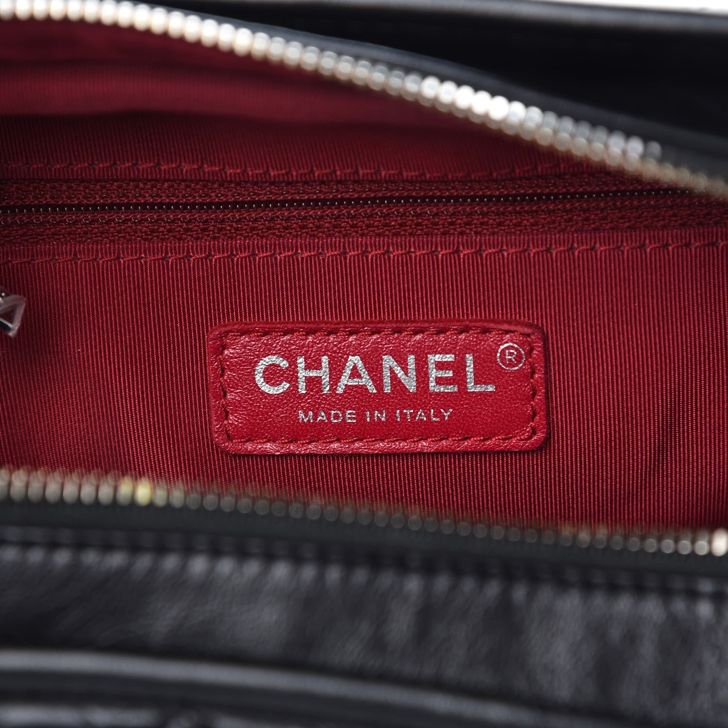 Chanel Aged Calfskin Quilted Medium Gabrielle Hobo Black 7 of 11