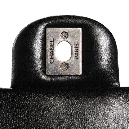 Chanel Lambskin Quilted Mini Rectangular Flap Black 6 of 9
