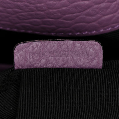 Burberry Heritage Grain Check Embossed Medium Dewsbury Tote Purple 8 of 11