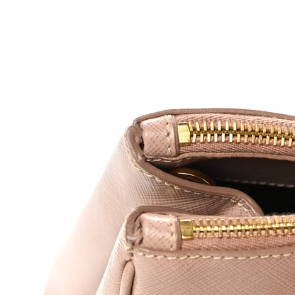 Prada Saffiano Small Galleria Double Zip Tote Cammeo 19 of 21