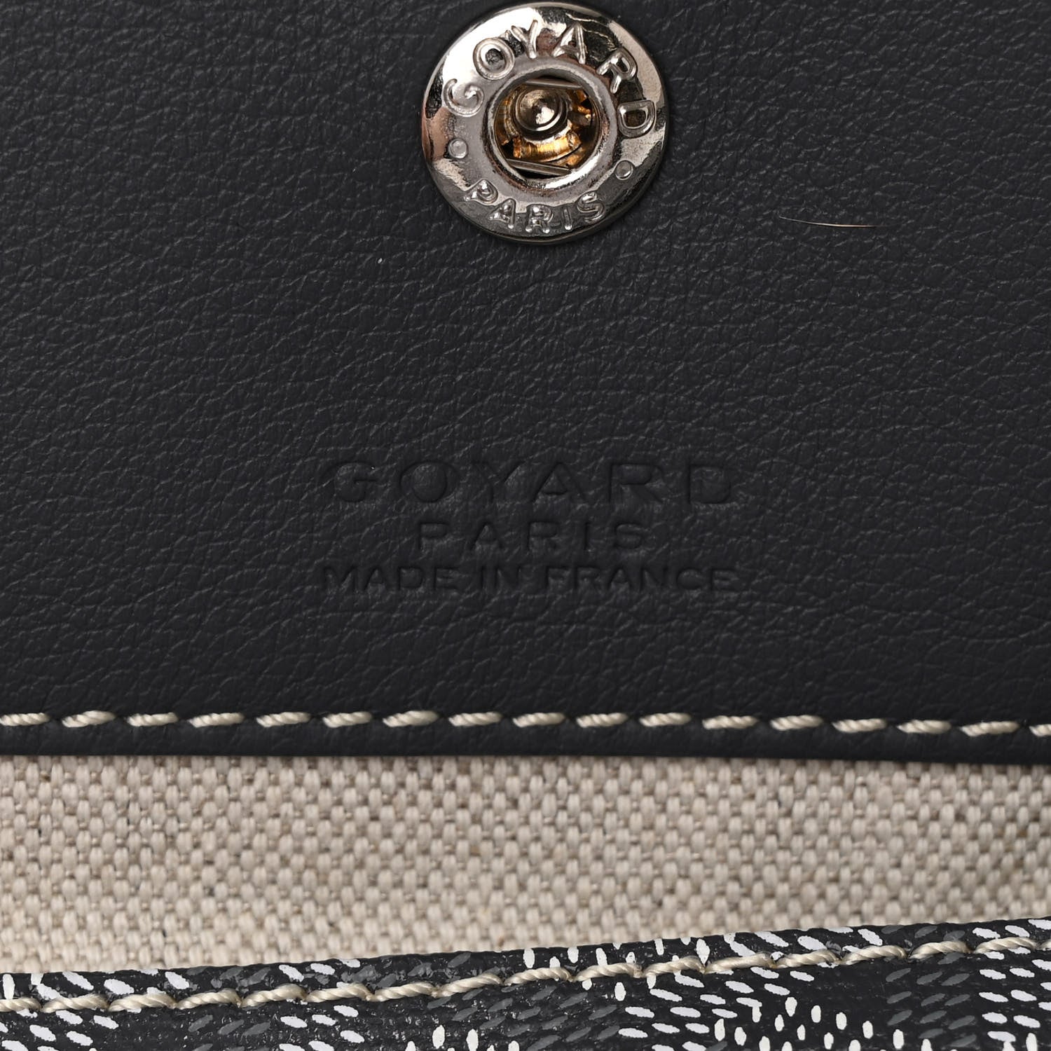 Goyard Goyardine Saint Louis GM Grey 8 of 12