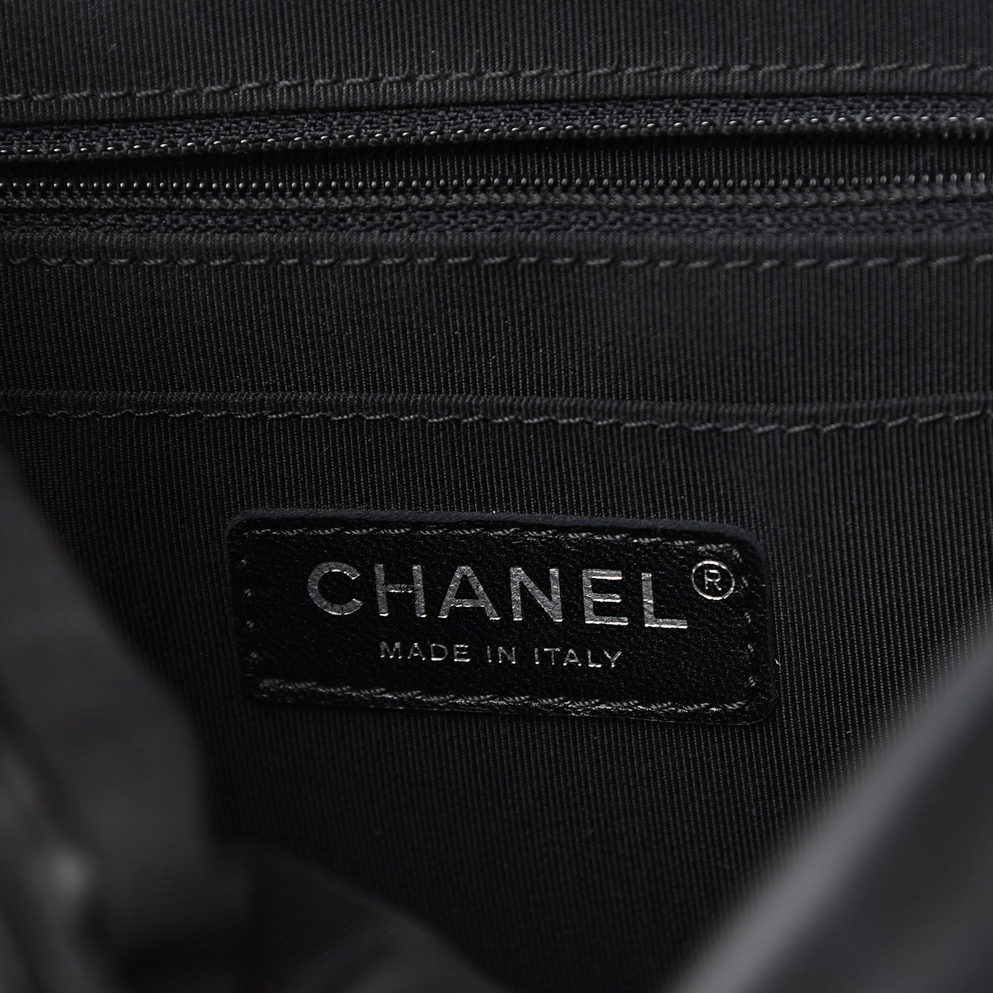 Lambskin Chevron Quilted Small Urban Spirit Backpack Black