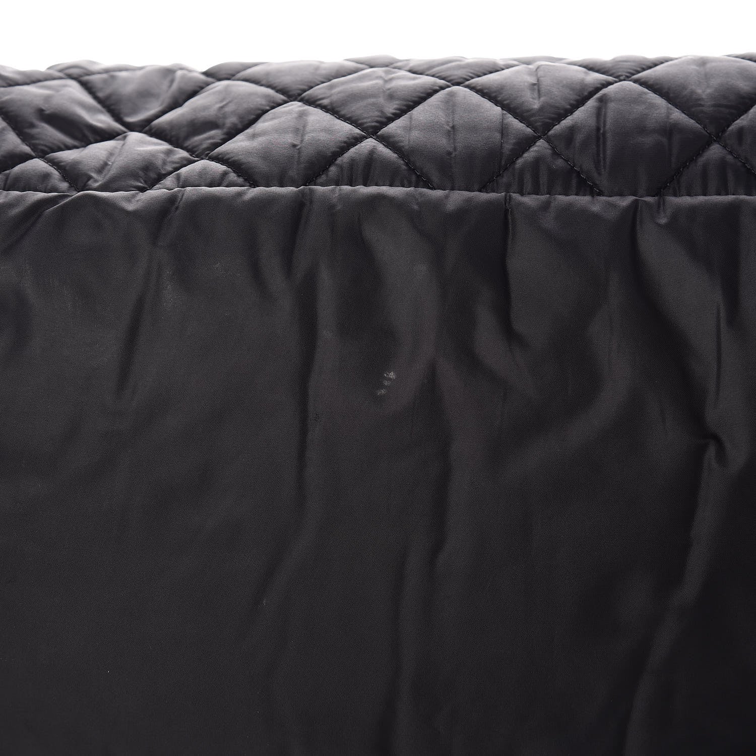 Chanel Nylon Quilted Large Coco Cocoon Tote Black 11 of 12