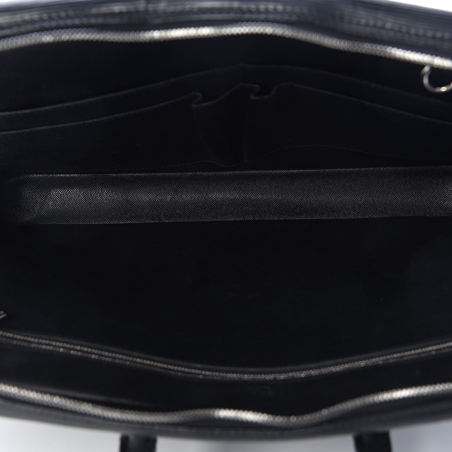 Louis Vuitton Epi Porte-Documents Voyage Briefcase Black 5 of 12