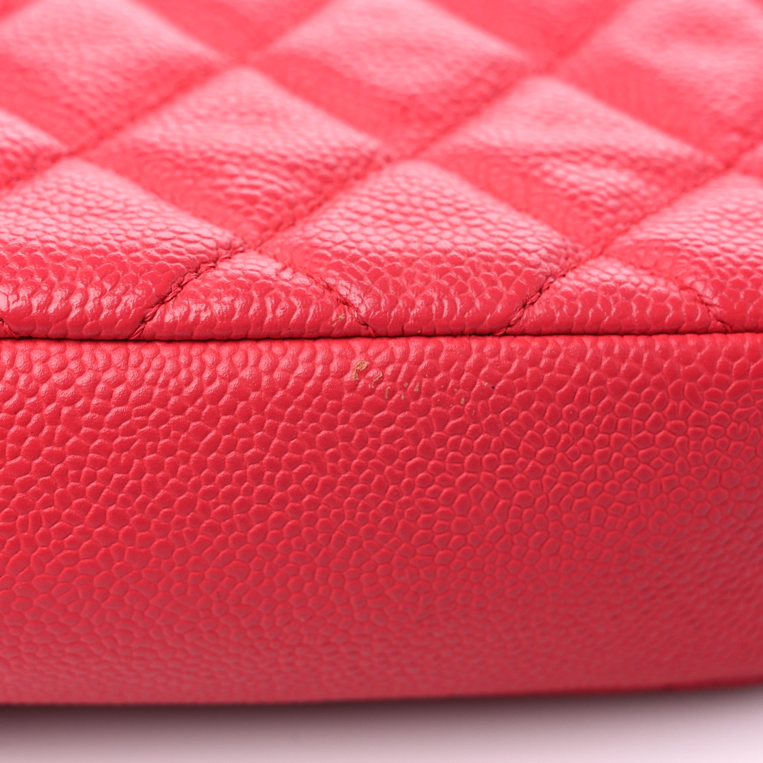 Chanel Caviar Quilted Medium Easy Flap Coral Coral Pink 12 of 15